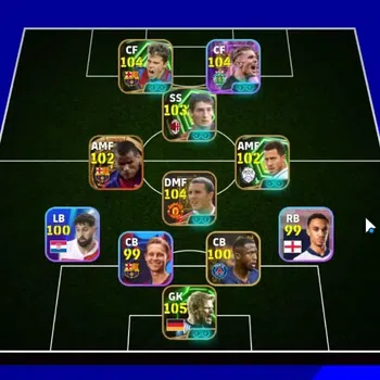 eFootball Accounts Legends & Iconic Players Android|Big Time Rivaldo|6 Epic Oliver Kahn,Javier Saviola,John O'Shea,Daniele
