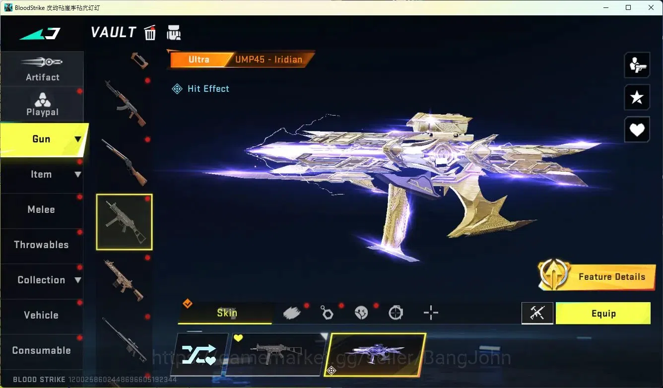 Blood Strike Accounts ASIA | Eternal: Desert Eagle-Scorpius|5 Collab|7 U image 15
