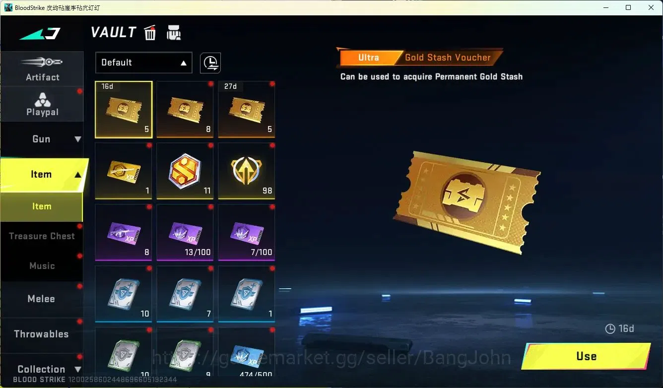 Blood Strike Accounts ASIA | Eternal: Desert Eagle-Scorpius|5 Collab|7 U image 18