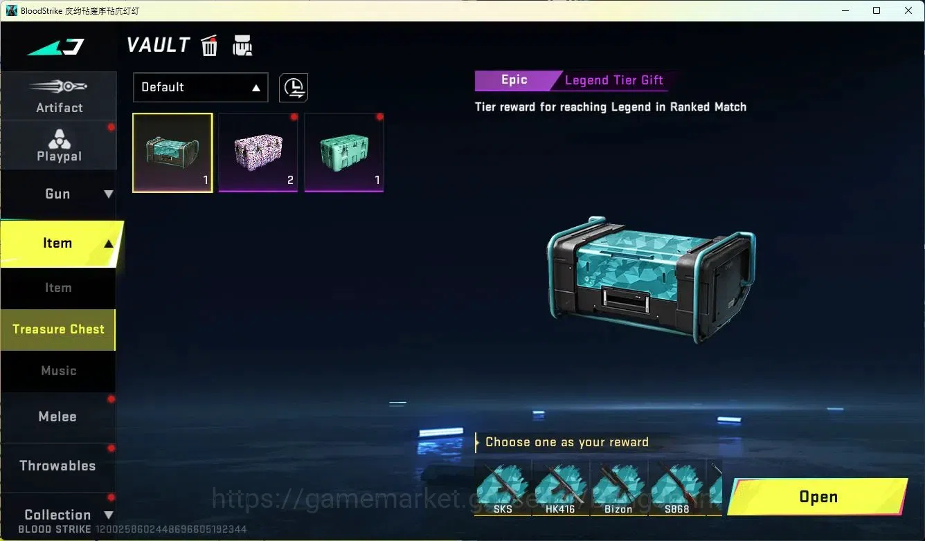 Blood Strike Accounts ASIA | Eternal: Desert Eagle-Scorpius|5 Collab|7 U image 19