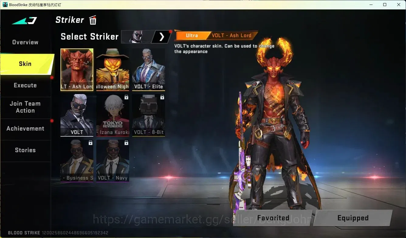Blood Strike Accounts ASIA | Eternal: Desert Eagle-Scorpius|5 Collab|7 U image 2