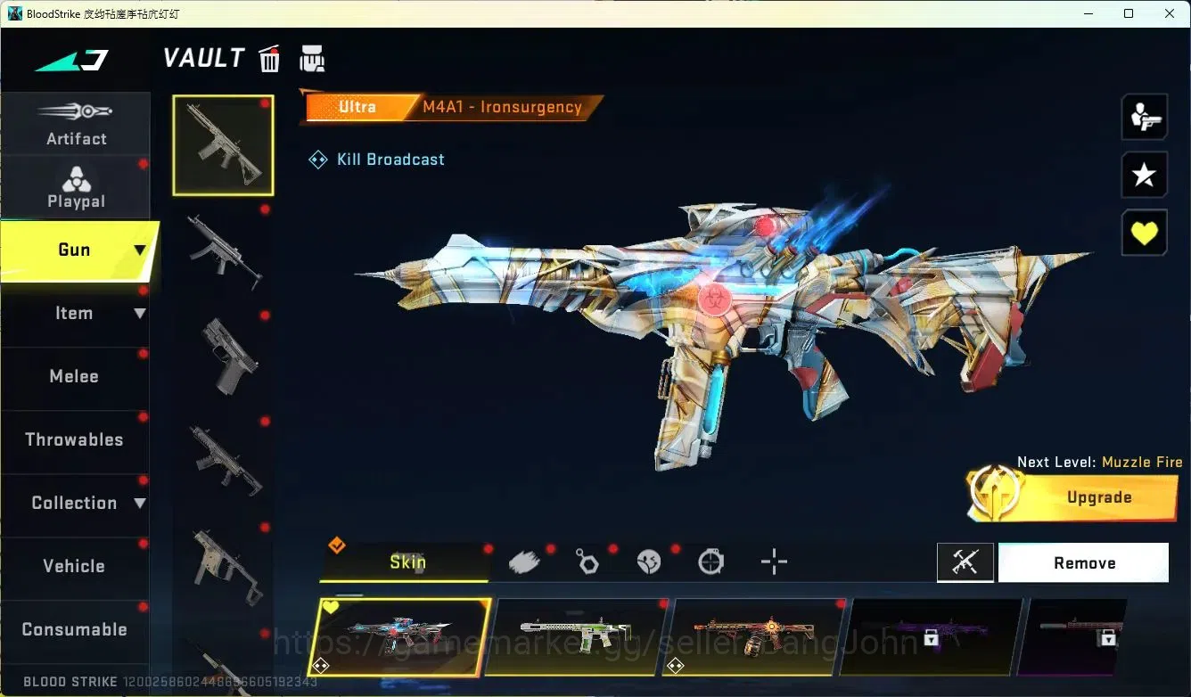 Blood Strike Accounts ASIA | Eternal: Desert Eagle-Scorpius|5 Collab|7 U image 4