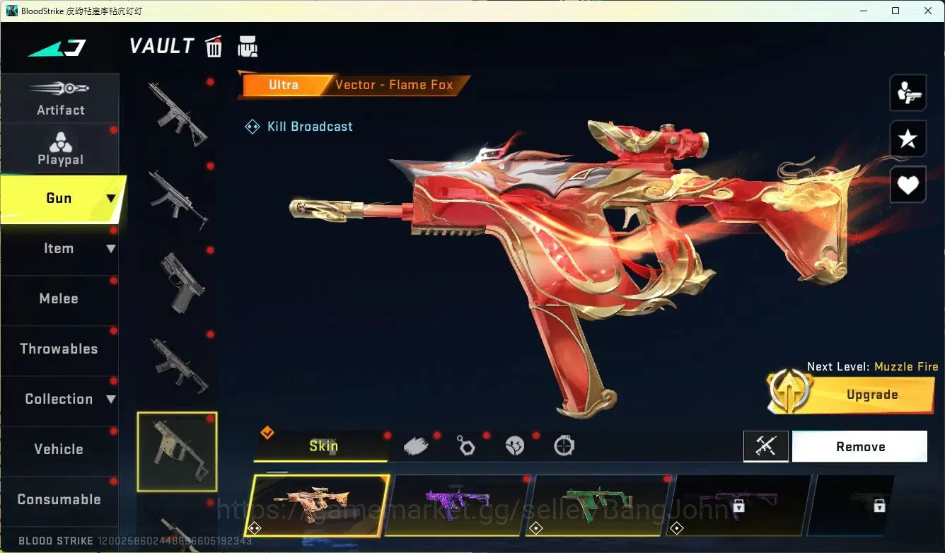 Blood Strike Accounts ASIA | Eternal: Desert Eagle-Scorpius|5 Collab|7 U image 6