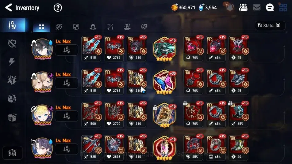 Epic Seven Accounts GLOBAL Unverif|10 ML(RNL,LOTScales,BW ISeria,Etc)+ image 16