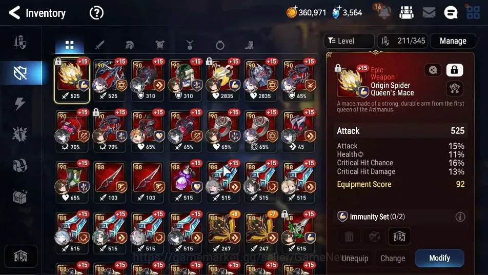 Epic Seven Accounts GLOBAL Unverif|10 ML(RNL,LOTScales,BW ISeria,Etc)+ image 17