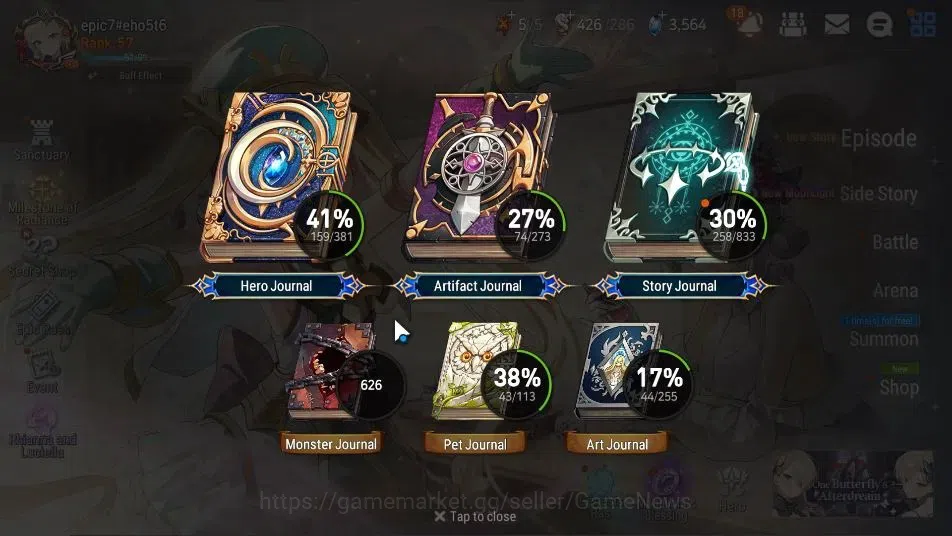 Epic Seven Accounts GLOBAL Unverif|10 ML(RNL,LOTScales,BW ISeria,Etc)+ image 3