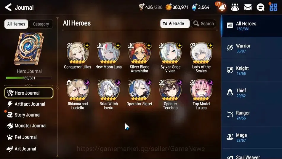 Epic Seven Accounts GLOBAL Unverif|10 ML(RNL,LOTScales,BW ISeria,Etc)+ image 6