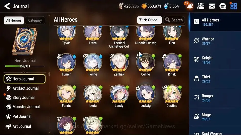 Epic Seven Accounts GLOBAL Unverif|10 ML(RNL,LOTScales,BW ISeria,Etc)+ image 8