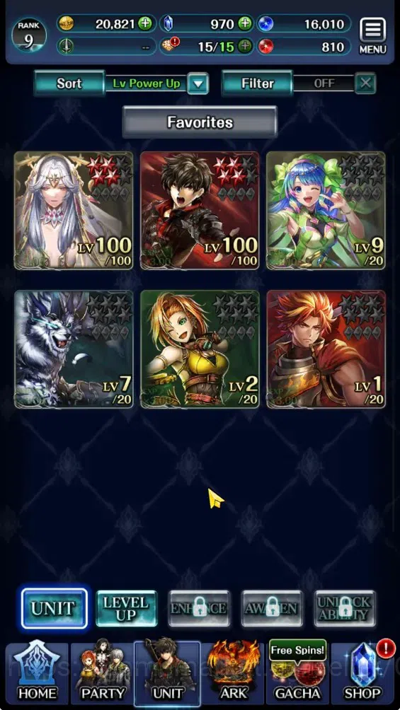 Last Cloudia Accounts GLOBAL|Rank 9|Collab Brave Frontier (Fire God Varg image 1