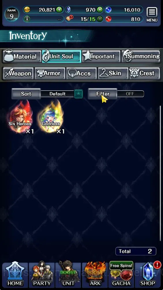 Last Cloudia Accounts GLOBAL|Rank 9|Collab Brave Frontier (Fire God Varg image 11