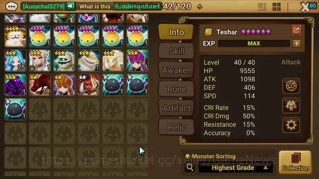 Summoners War: Sky Arena Accounts ASIA|Lv 26|Ready Gacha|99 12-YSC + 160 11-YSC + 3 image 11