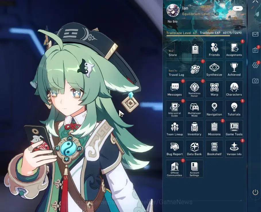 Honkai Star Rail Accounts Asia |TL 67|Triple DoT Team|10 Limited|Hysilens,Ka image 1