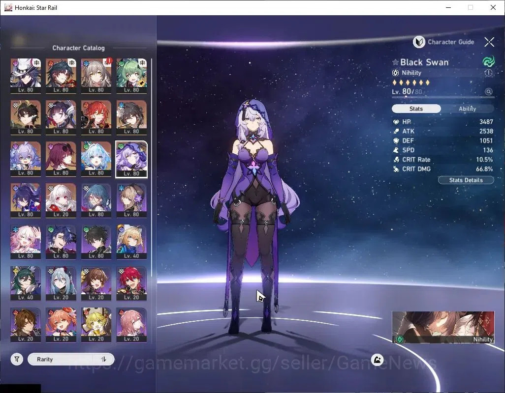 Honkai Star Rail Accounts Asia |TL 67|Triple DoT Team|10 Limited|Hysilens,Ka image 4
