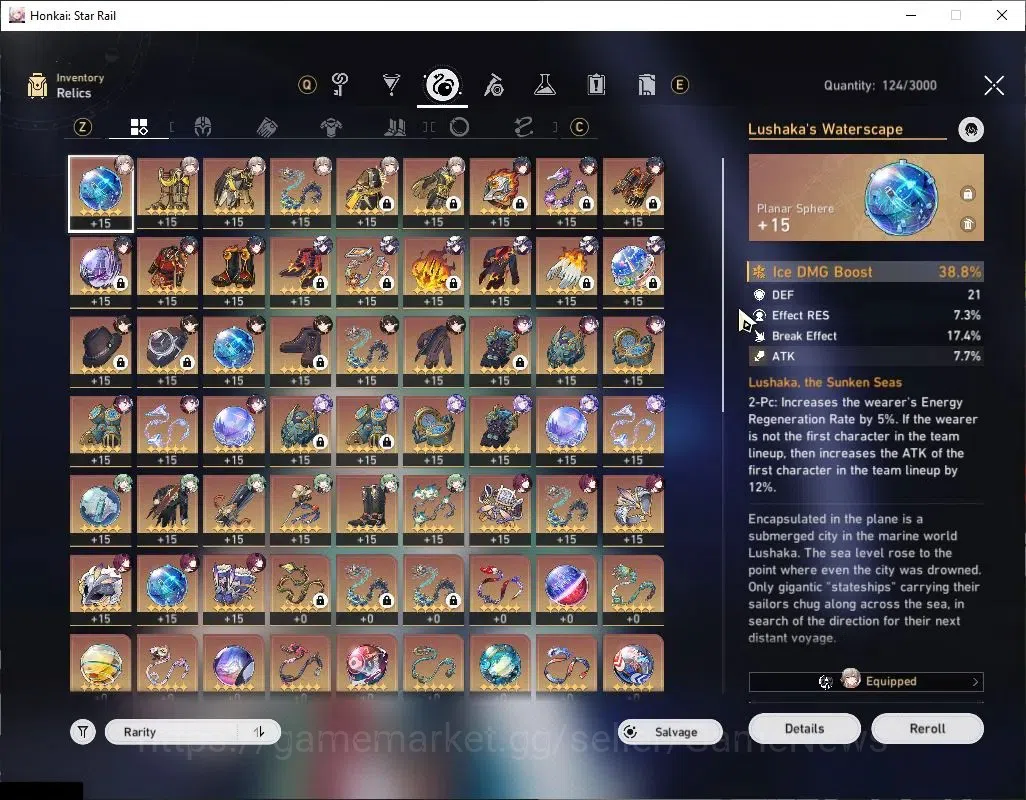 Honkai Star Rail Accounts Asia |TL 67|Triple DoT Team|10 Limited|Hysilens,Ka image 7
