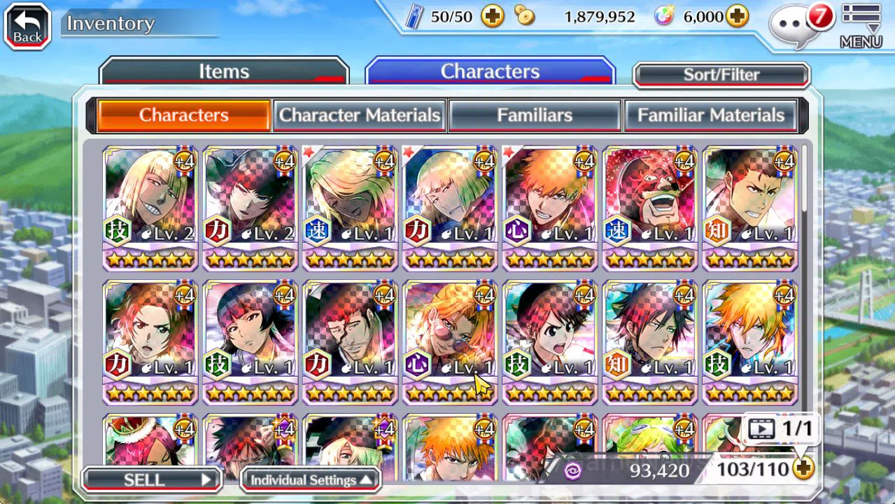 Bleach: Brave Souls Accounts [GLOBAL]6K Orbs+Fresh All Story|TYBW25(Rangiku,Ich image 11