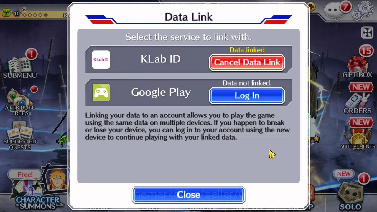 Bleach: Brave Souls Accounts [GLOBAL]6K Orbs+Fresh All Story|TYBW25(Rangiku,Ich image 20