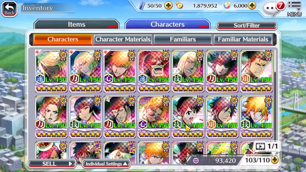 Bleach: Brave Souls Accounts [GLOBAL]6K Orbs+Fresh All Story|TYBW25(Rangiku,Ich image 8