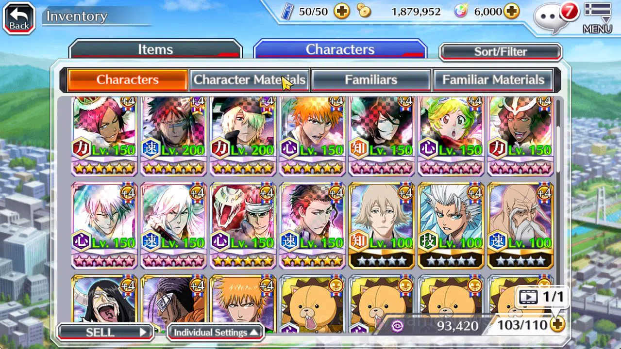 Bleach: Brave Souls Accounts [GLOBAL]6K Orbs+Fresh All Story|TYBW25(Rangiku,Ich image 9