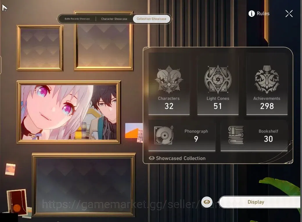 Honkai Star Rail Accounts Asia|TL 61|8 Limited|Evanescia,Yao Guang,Robin,Arc image 3
