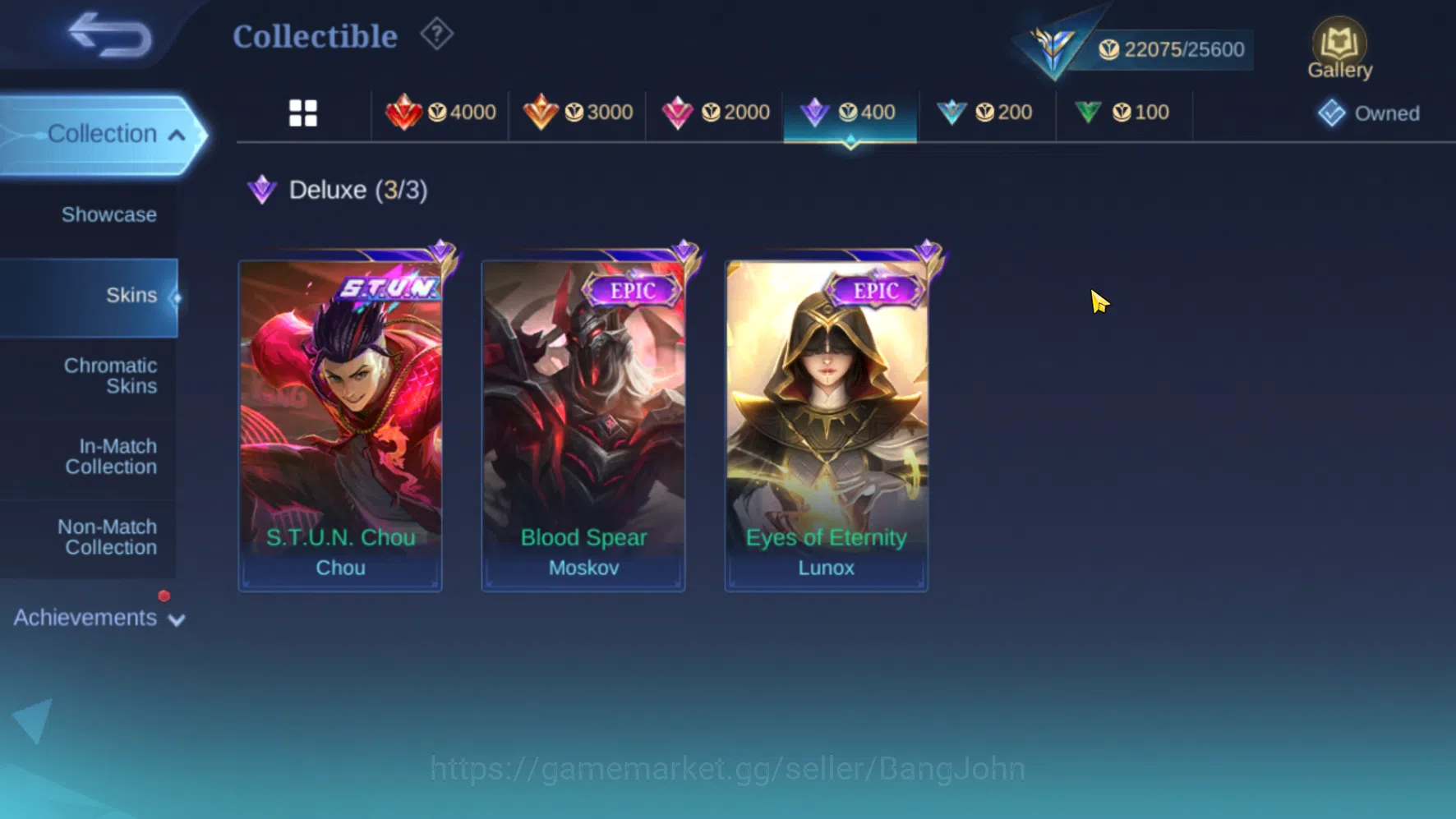 Mobile Legends: Bang Bang Accounts Hero 109 | Skin 123 | Emblem All Max | KOF Karina  image 6
