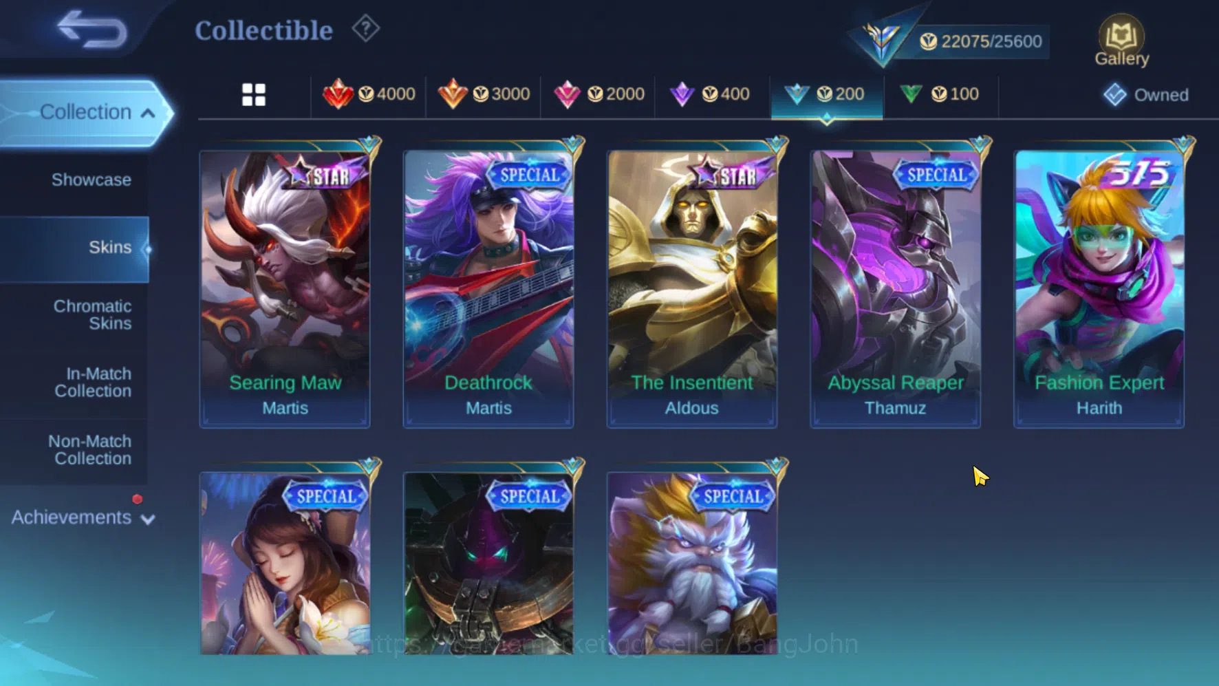 Mobile Legends: Bang Bang Accounts Hero 109 | Skin 123 | Emblem All Max | KOF Karina  image 9