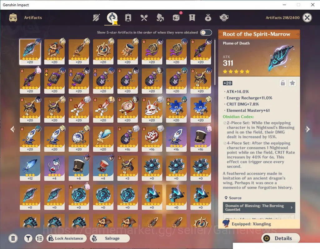 Genshin Impact Accounts ASIA|AR 50| 3 Limited+ 3(*5Weapon)|| Xilonen +Sign image 5