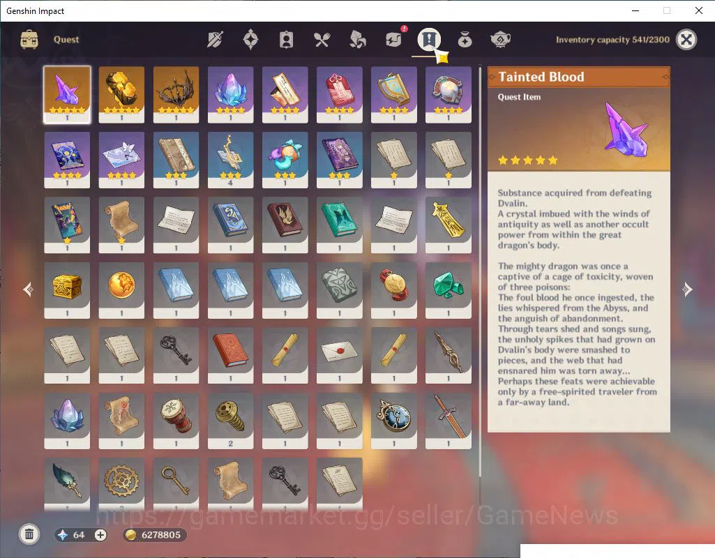 Genshin Impact Accounts ASIA|AR 50| 3 Limited+ 3(*5Weapon)|| Xilonen +Sign image 7