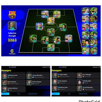 eFootball Accounts Legends & Iconic Players 47|Collective 3268+ Messi X Neymar X Bale X Halland X George Best X Yamal X