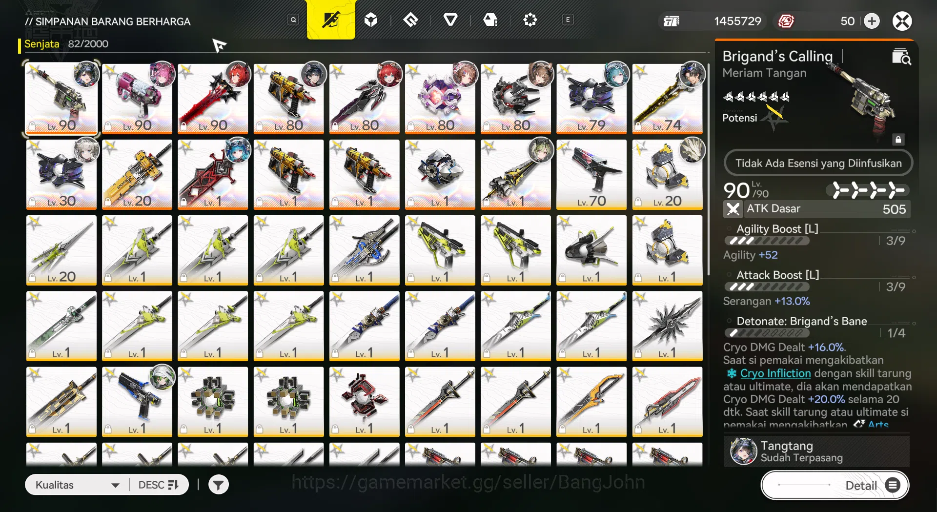 Arknights: Endfield Accounts ASIA | Level 59 | 4 Limit+4 Sign | Tangtang P1 Sig image 5