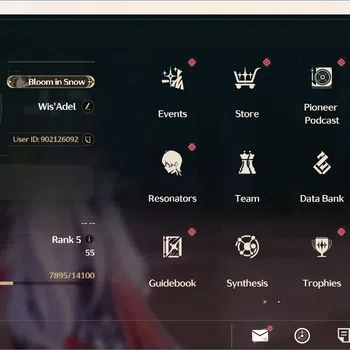 Wuthering Waves Accounts Mid-Game SEA|UL 55|Rank 5|6 Limited [Chisa,Zani]+Sign,Hiyuki,Cartethyia,Rebecca,Phobe|1
