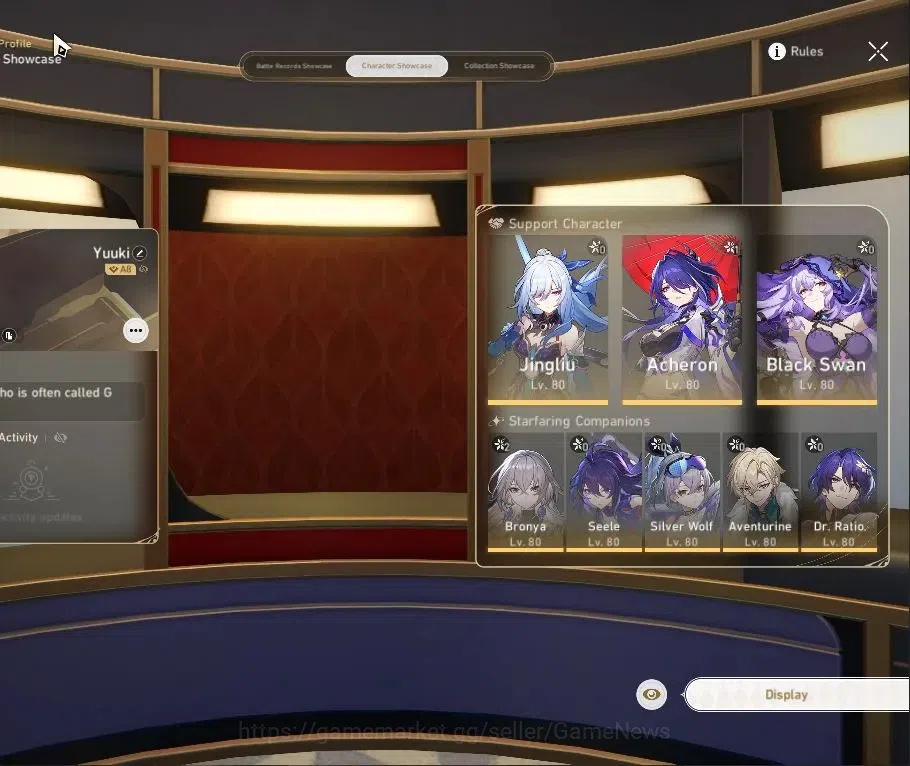 Honkai Star Rail Accounts Asia|TL 70|15 Limited|[Acheron E1,Black Swan]+Sign image 2