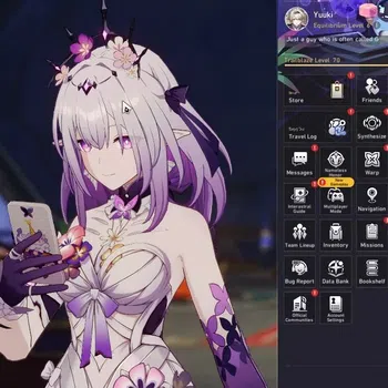 Honkai Star Rail Mid Game Asia|TL 70|15 Limited|[Acheron E1,Black Swan]+Sign image 1