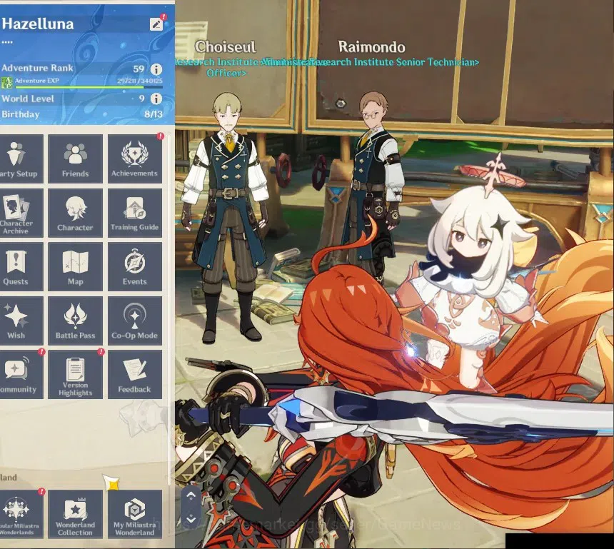 Genshin Impact Accounts ASIA|AR 59|13 Limited+6 (*5Wep)|MavuikaC1,Flins,Ar image 2