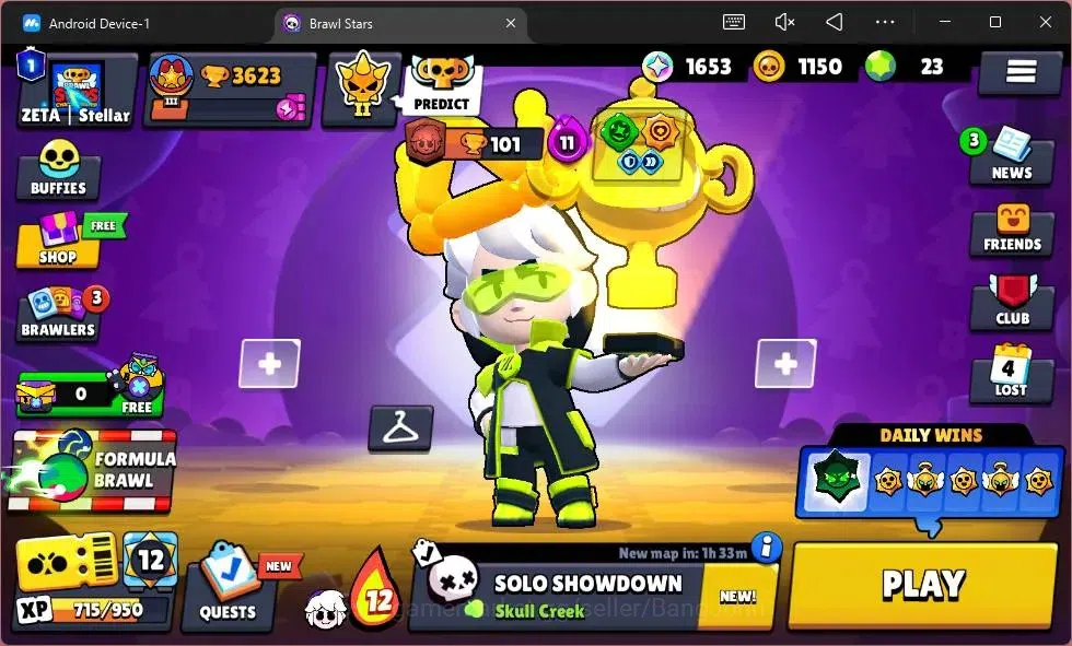 Brawl Stars Accounts Global|3623 Thropy|34 Brawler|3 Max Hypercharge(Sh image 1