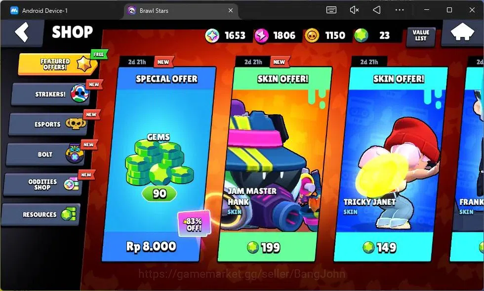 Brawl Stars Accounts Global|3623 Thropy|34 Brawler|3 Max Hypercharge(Sh image 4