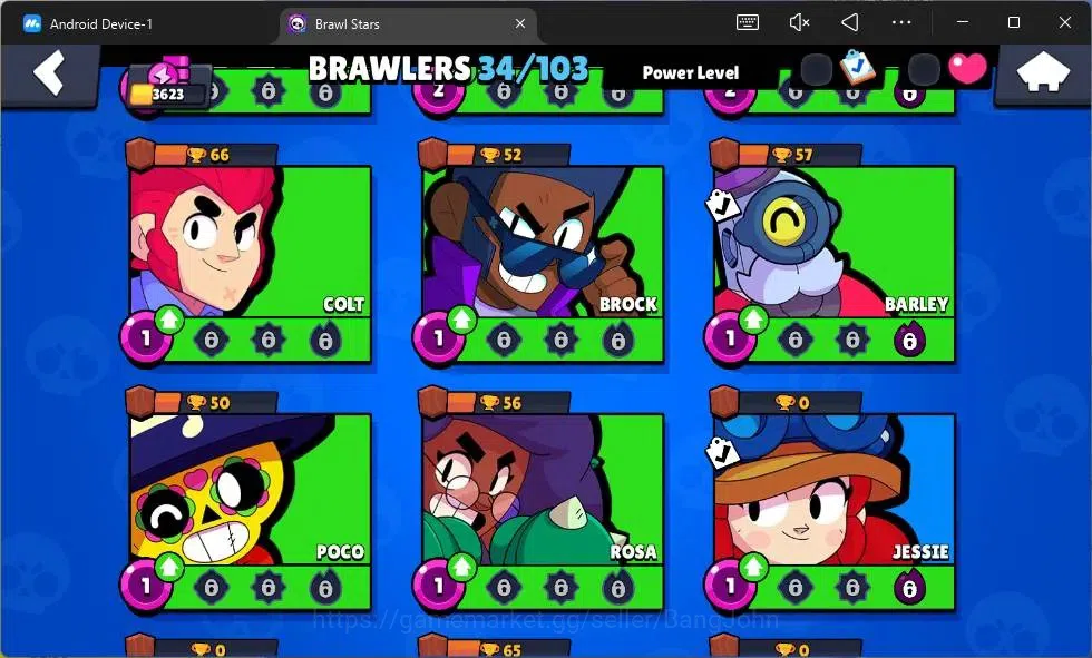 Brawl Stars Accounts Global|3623 Thropy|34 Brawler|3 Max Hypercharge(Sh image 7