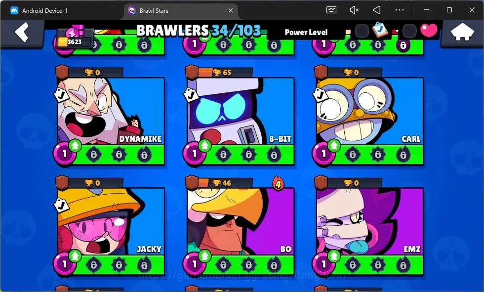 Brawl Stars Accounts Global|3623 Thropy|34 Brawler|3 Max Hypercharge(Sh image 8