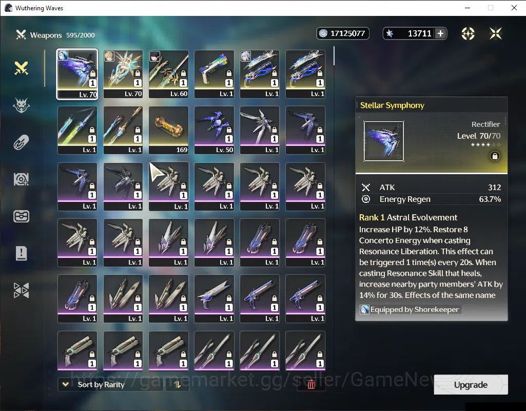 Wuthering Waves Accounts SEA|UL 49|13,7K Astrite|3 Limited| [Luuk Herssen,G image 4
