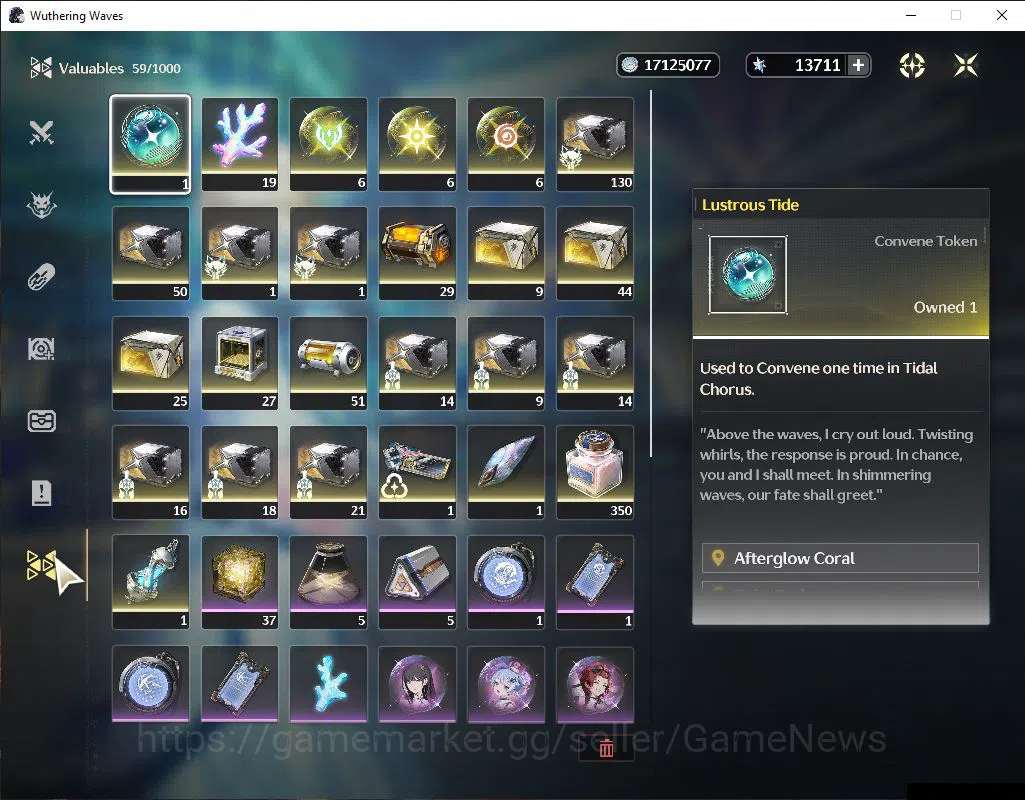 Wuthering Waves Accounts SEA|UL 49|13,7K Astrite|3 Limited| [Luuk Herssen,G image 8