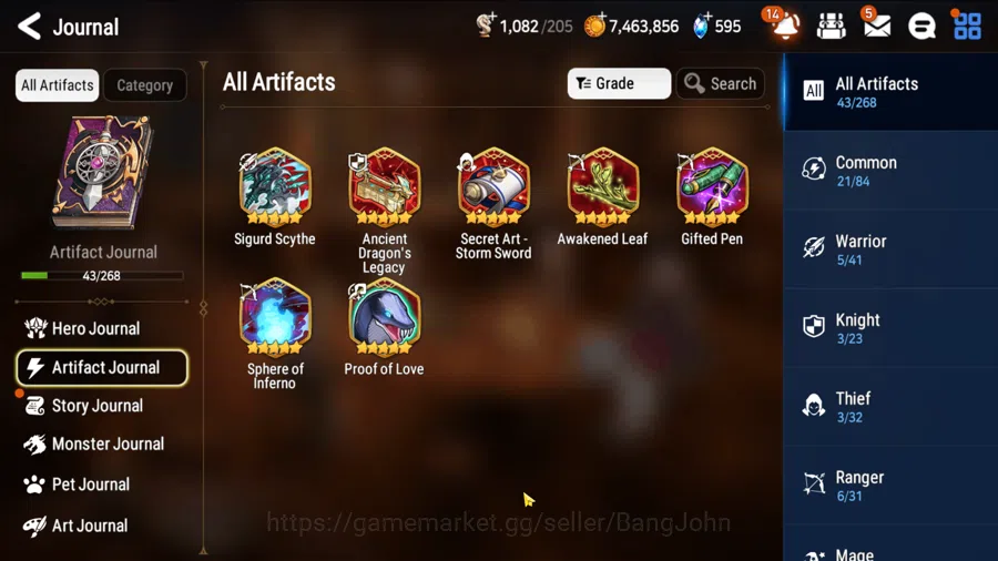 Epic Seven Accounts Asia Unverif|Best Starter|3ML(Judge Kise,Ruele of  image 10