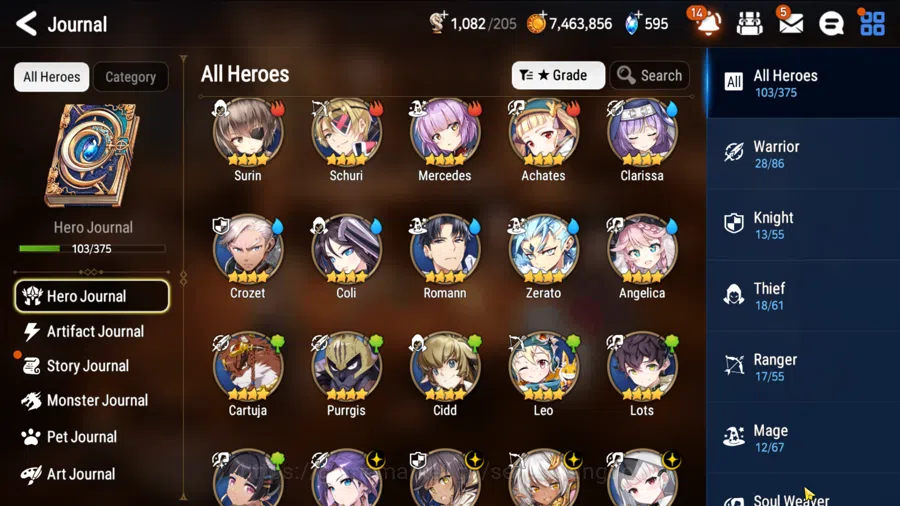 Epic Seven Accounts Asia Unverif|Best Starter|3ML(Judge Kise,Ruele of  image 4
