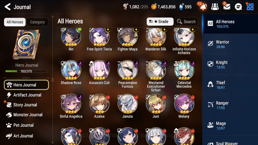 Epic Seven Accounts Asia Unverif|Best Starter|3ML(Judge Kise,Ruele of  image 5