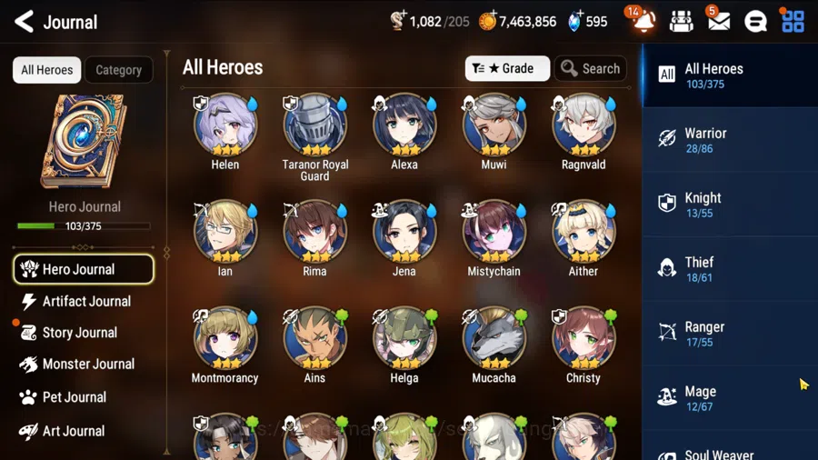 Epic Seven Accounts Asia Unverif|Best Starter|3ML(Judge Kise,Ruele of  image 7