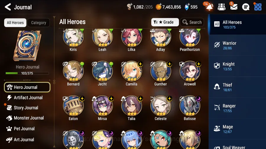 Epic Seven Accounts Asia Unverif|Best Starter|3ML(Judge Kise,Ruele of  image 8