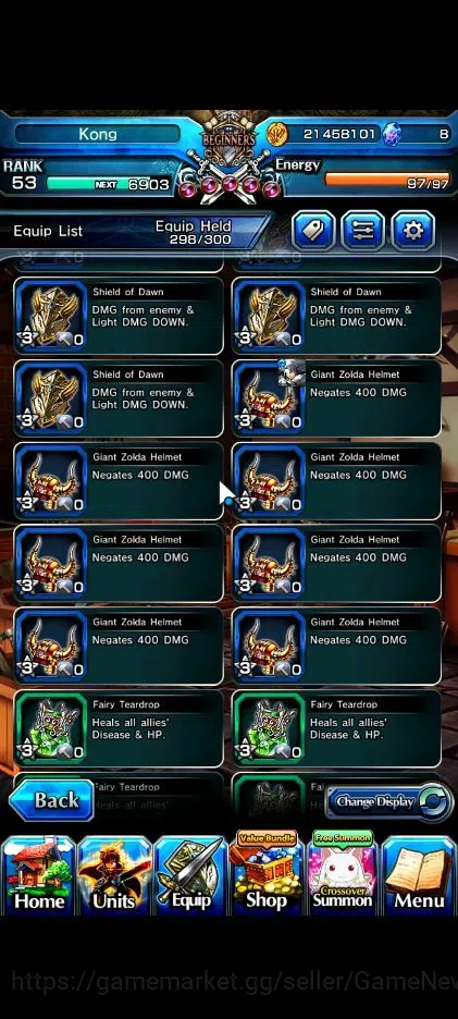 Grand Summoners Accounts Global|Rank 53|Fresh Story|18 Ascend|RoyTW,EmiyaTW image 14