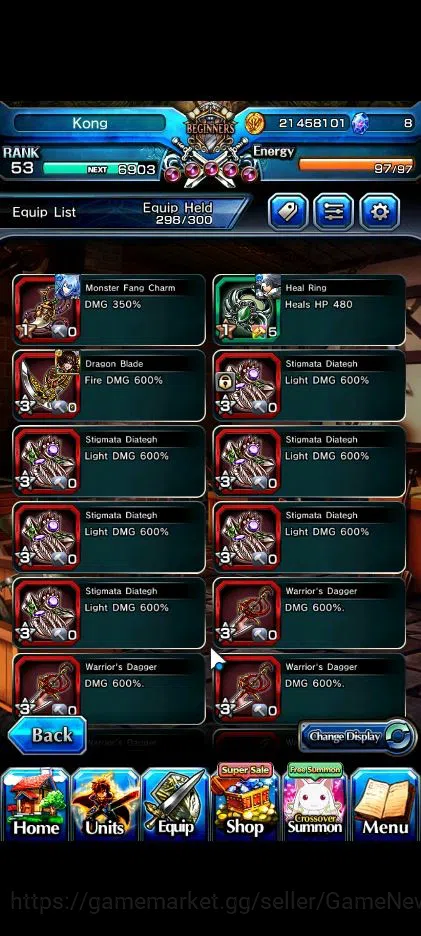 Grand Summoners Accounts Global|Rank 53|Fresh Story|18 Ascend|RoyTW,EmiyaTW image 7