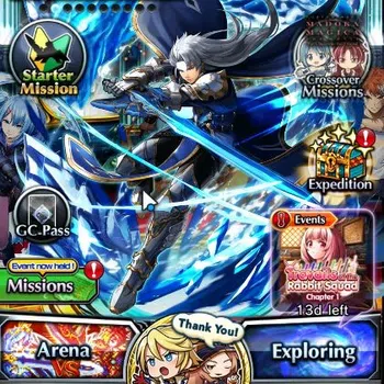 Grand Summoners Mid-Game Global|Rank 53|Fresh Story|18 Ascend|RoyTW,EmiyaTW image 1