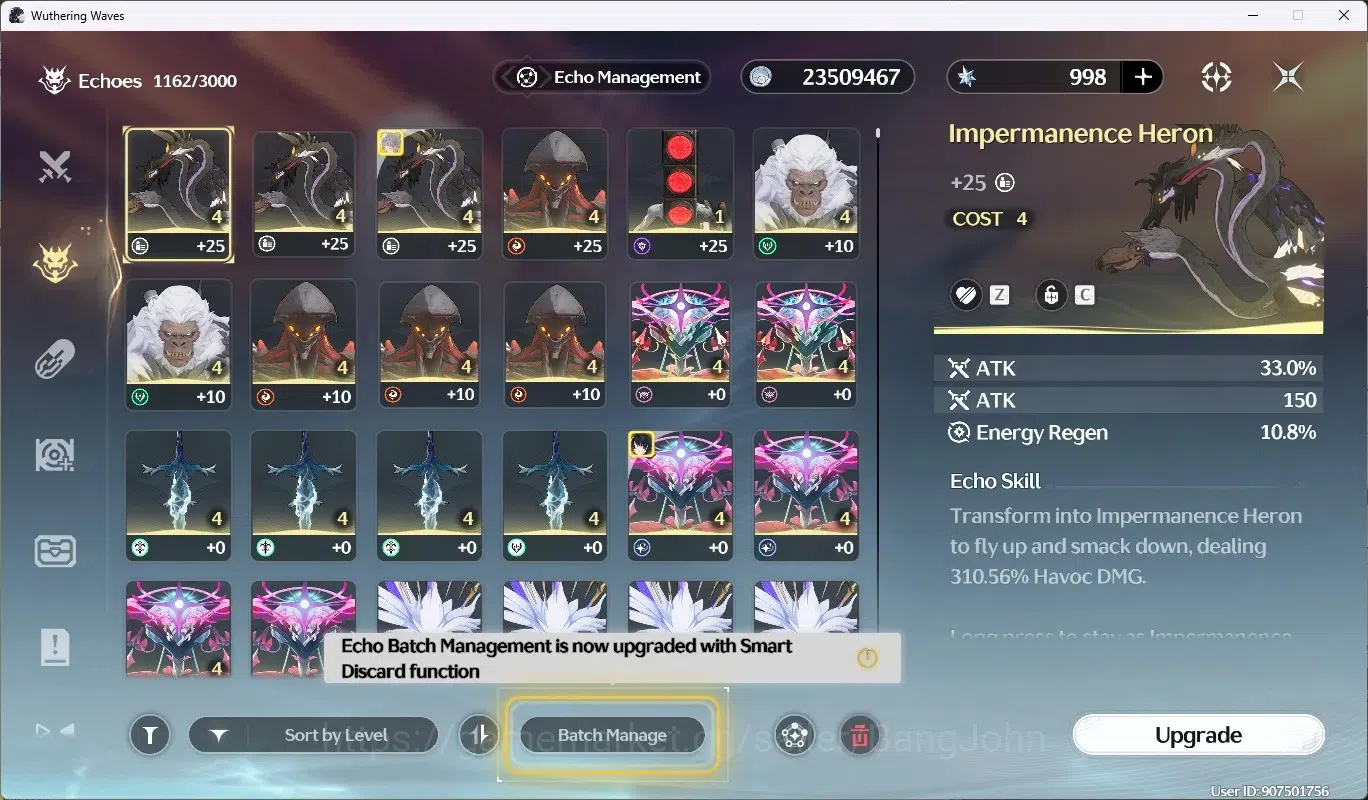 Wuthering Waves Accounts Others SEA|UL 49|Rank 5|2 Char Limited [Hiyuki RC5]+Sign, Rebecca|998 Astrite|Mc Female|TakeMail 6