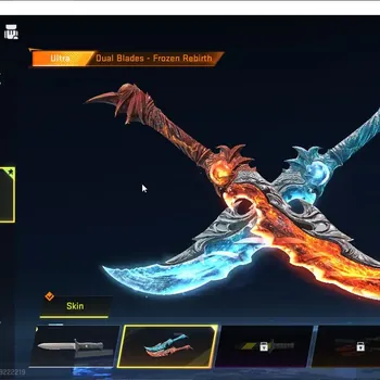 Blood Strike Accounts Collab Skin Asia|Melee DualBlade Perdition|Collab AOT M4A1 Colosus Titan,KAG6,Fal|11