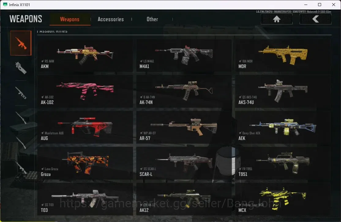 Arena Breakout Accounts Mobile | LV 30 | SV 70.5 M | CV 50.5 M | RS AKM, L image 12
